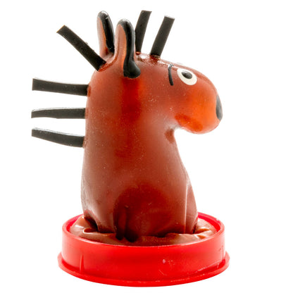 Preservativos Pintados a Mano con Diseño de Caballo