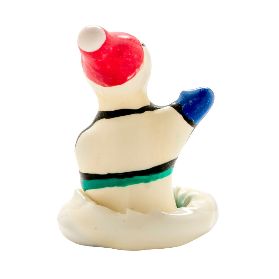 Preservativos Novedad Pintados a Mano Snowboarder XL