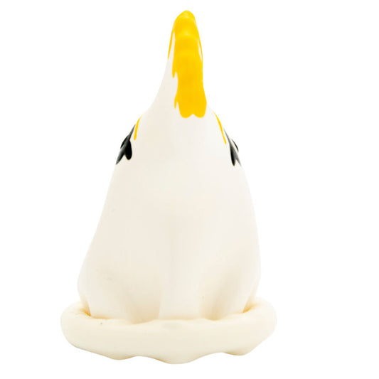 Preservativos Decorativos Pintados a Mano Loro Blanco