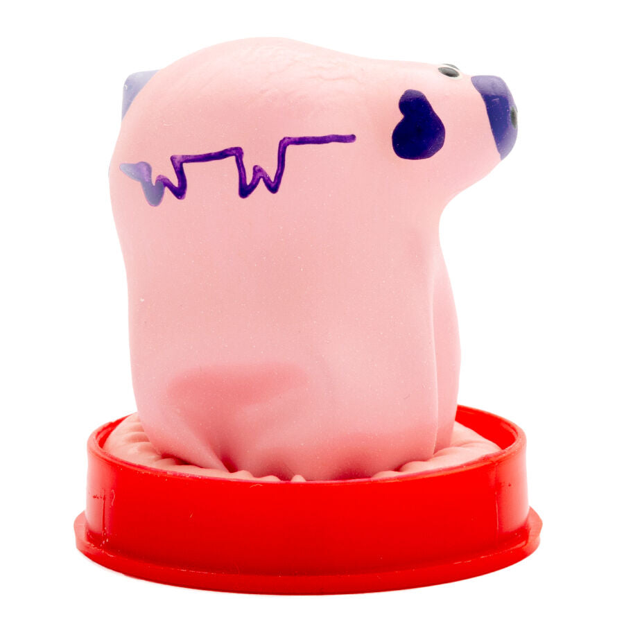 Preservativo Decorativo con Diseño de Cerdito