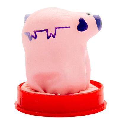Preservativo Decorativo con Diseño de Cerdito