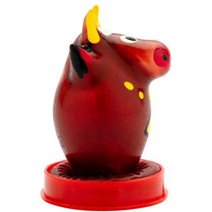 Preservativo de Arte Bohemio Pintado a Mano - Toro 1