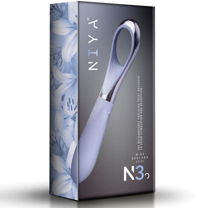 Rocks-Off Niya N3 Vibrador de Precisão Zona Erógena, design ergonómico e silicone suave.