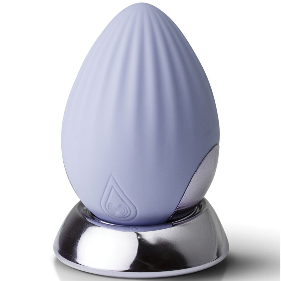Rocks-Off Niya N4 Massageador Íntimo de Estimulação Externa em silicone, formato ergonômico, vista detalhada.