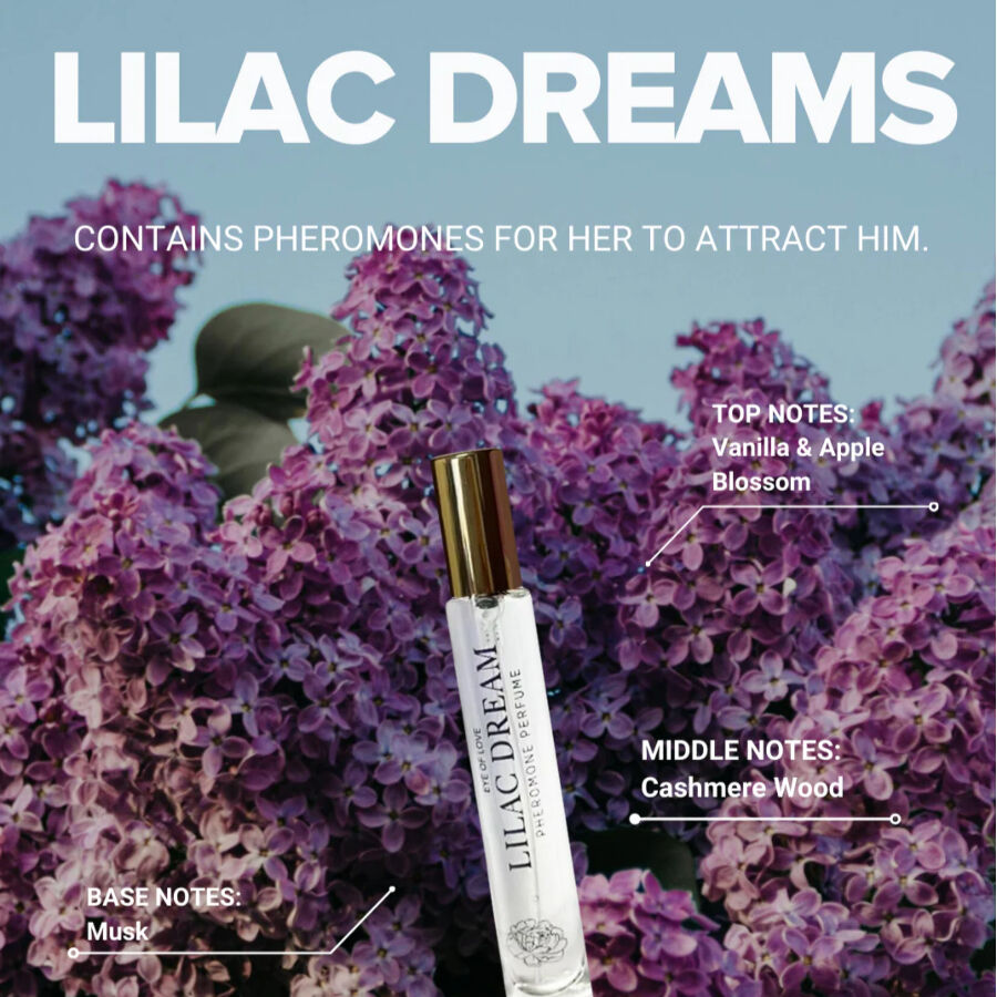 Perfume de Feromonas Bloom Femenino Indica Parfum Lilac Dream 10 ml