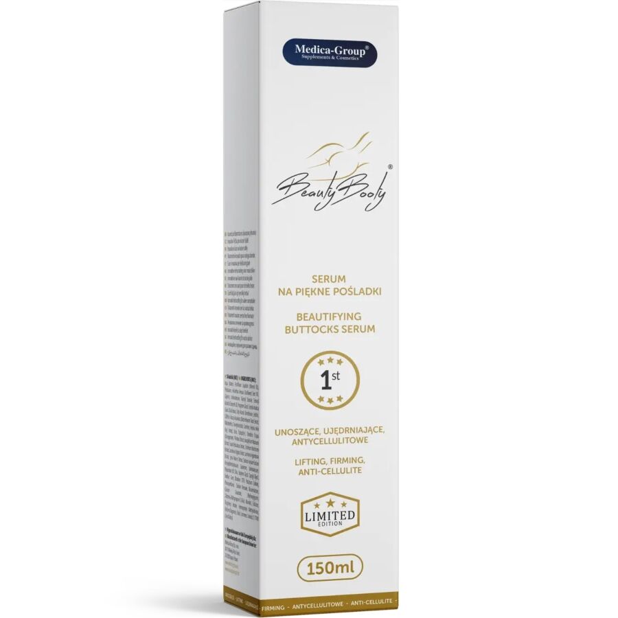 MEDICA GROUP Beauty Booty Serum 150ml para firmeza e suavização dos glúteos.