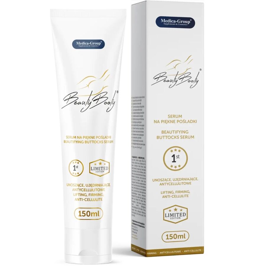 MEDICA GROUP Beauty Booty Serum 150ml para firmeza e suavização dos glúteos.