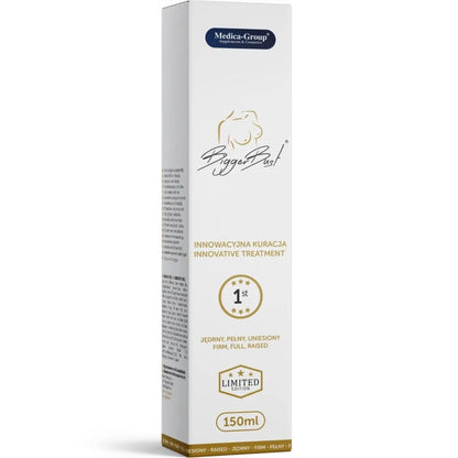 Frasco de MEDICA GROUP Sérum para Busto 150 ML para aumento e firmeza dos seios.