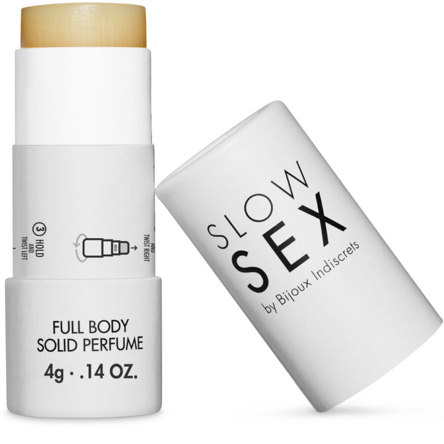 BIJOUX SLOW SEX Perfume Sólido Corporal Beijável Coco.