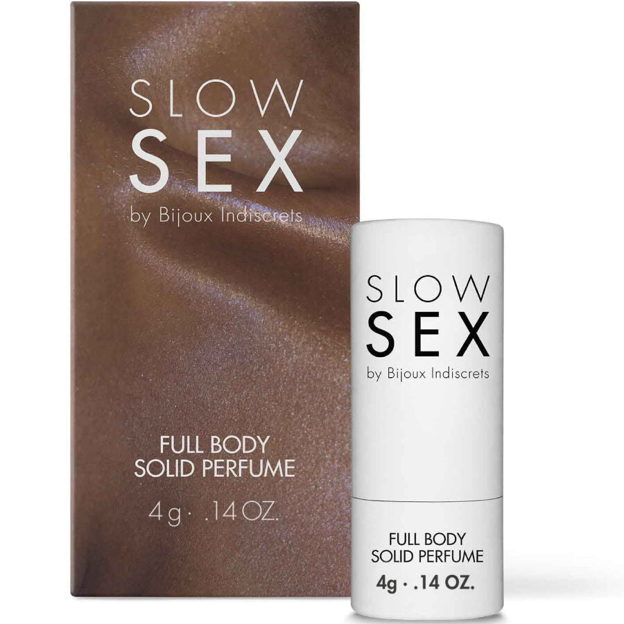 BIJOUX SLOW SEX Perfume Sólido Corporal Beijável Coco.