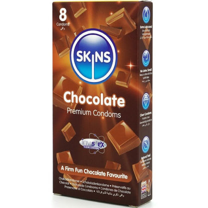 Preservativos Chocolate Premium Paquete 8