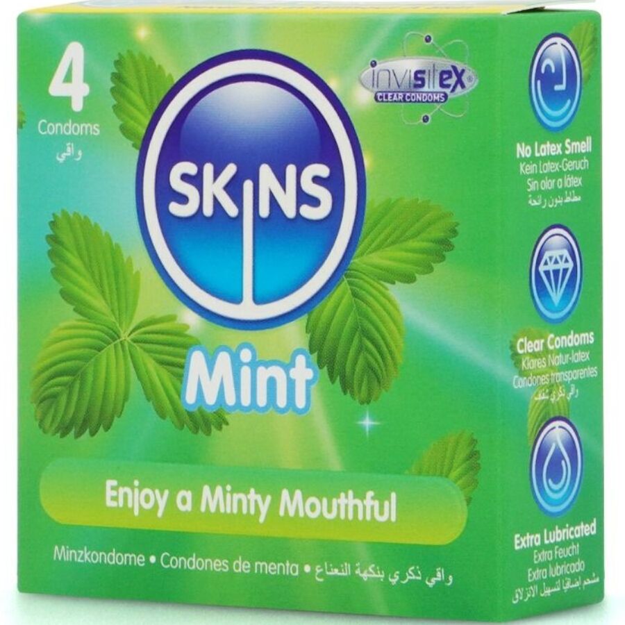 Preservativos Mint Premium Paquete 4