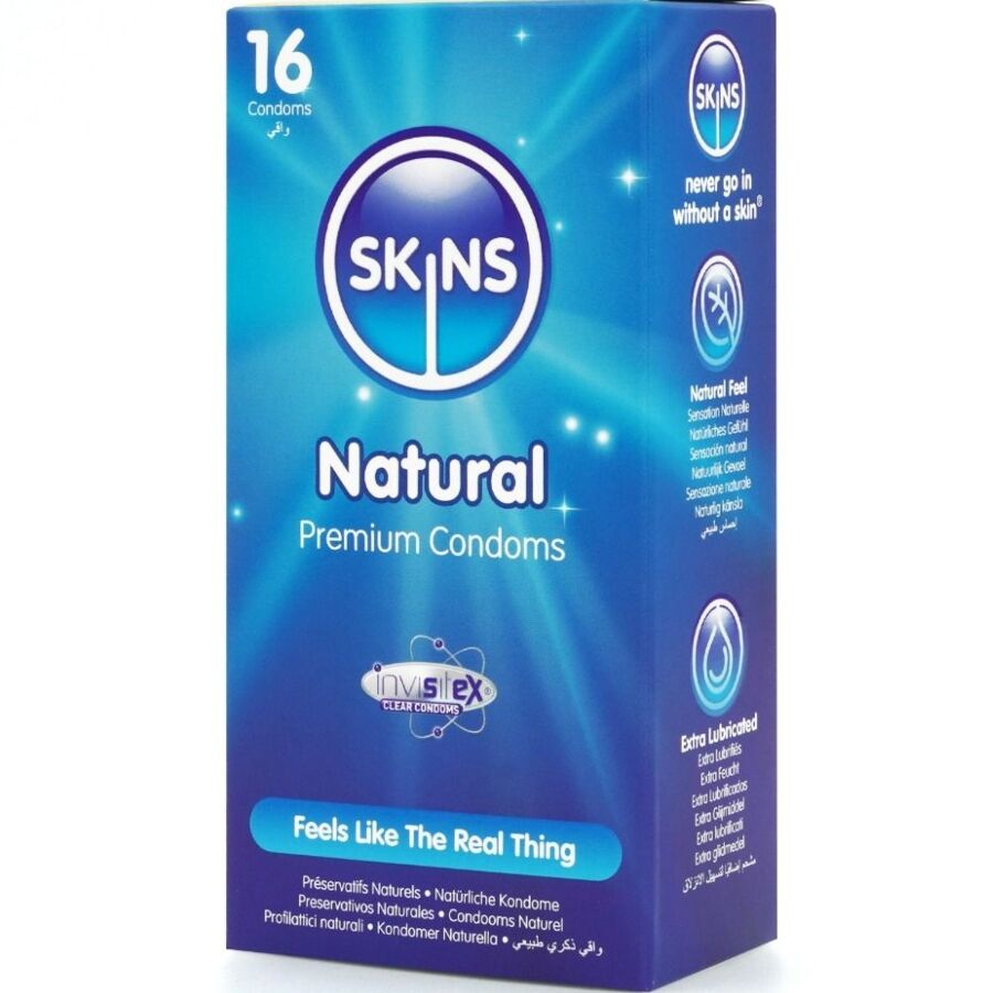 Preservativos Naturales Premium Paquete 16