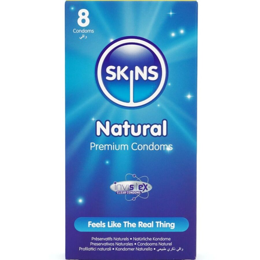 Preservativos Naturales Premium Paquete 8