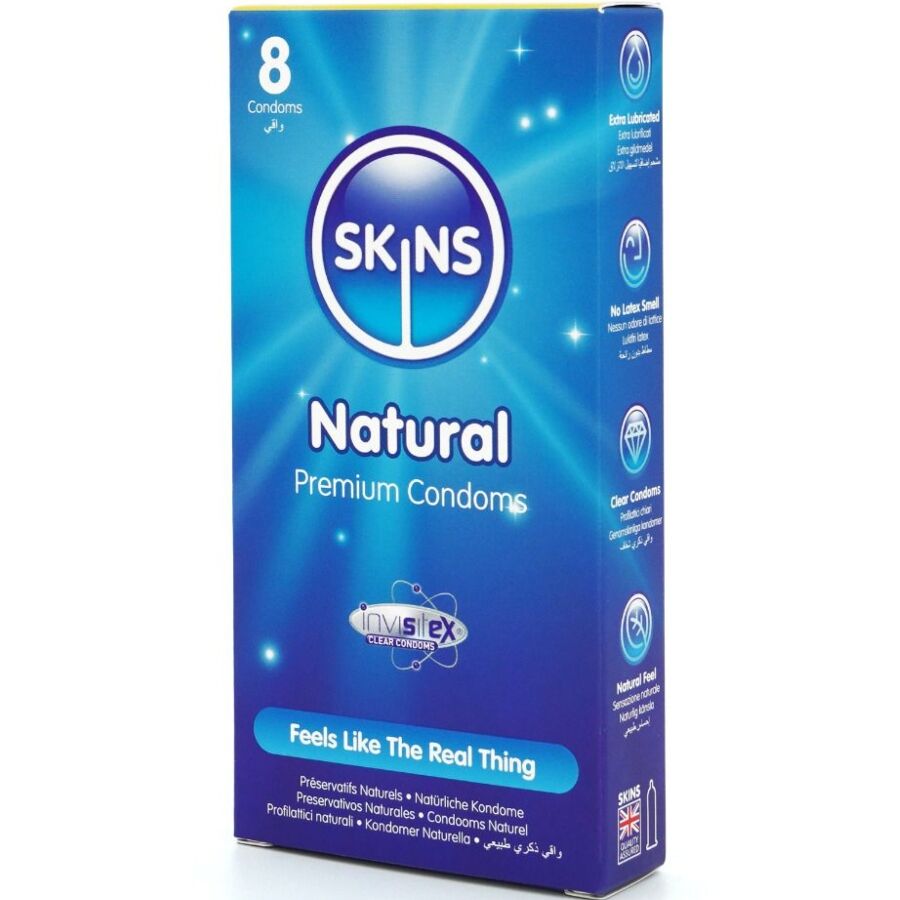 Preservativos Naturales Premium Paquete 8