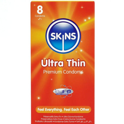 Preservativos Ultrafinos Premium Paquete de 8