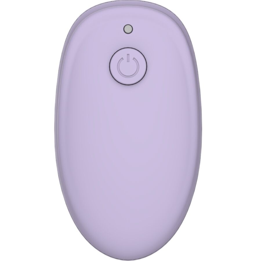 VIBRADOR DE CARACOL - ESTIMULADOR PARA PAREJAS GIZI DUO CON CONTROL REMOTO LILAS