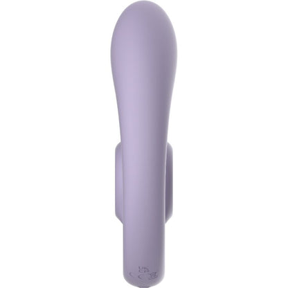 VIBRADOR DE CARACOL - ESTIMULADOR PARA PAREJAS GIZI DUO CON CONTROL REMOTO LILAS