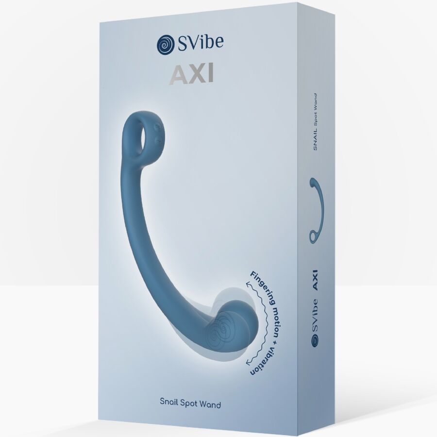 SNAIL VIBE - VIBRADOR DE MASAJE AZUL