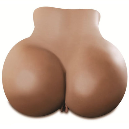 Masturbador Realista Vagina y Ano - Extra Real Negro