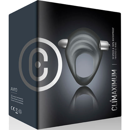 Anillo Vibrador para Pene con 10 Velocidades y Nódulos Sensoriales