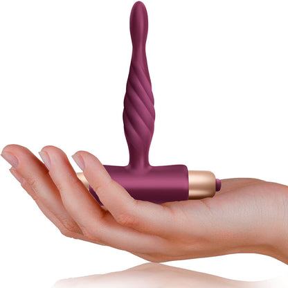 Kit Vibrador Retorcido y Plug Anal para Principiantes