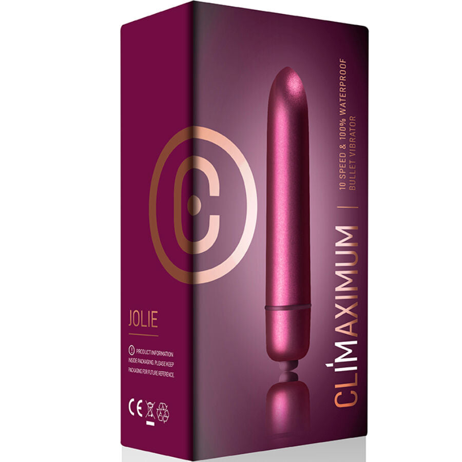 Vibrador Mini Bullet con 10 Niveles de Vibración