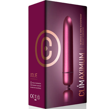 Vibrador Mini Bullet con 10 Niveles de Vibración