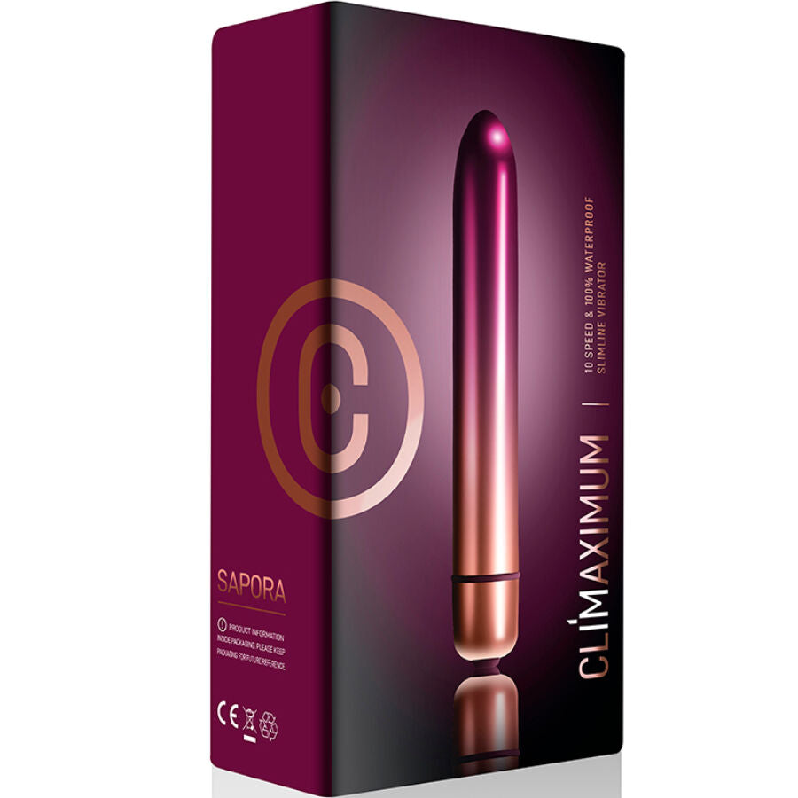Vibrador Bala Clásico con 10 Modos de Vibración y Diseño Discreto