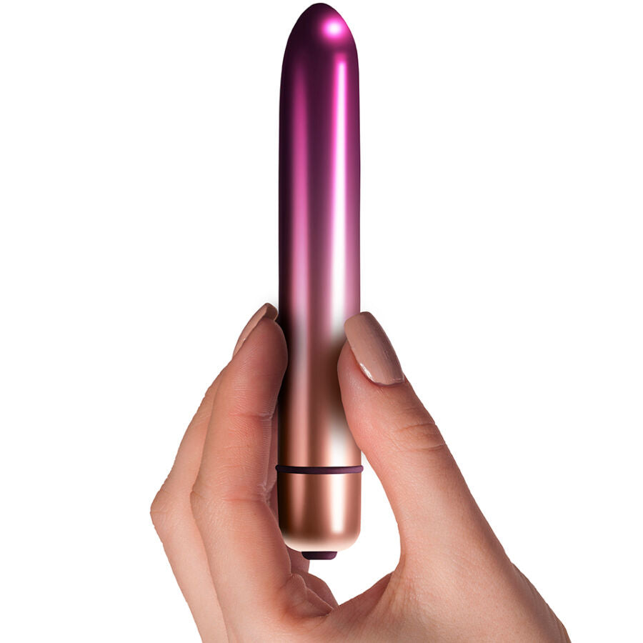 Vibrador Bala Clásico con 10 Modos de Vibración y Diseño Discreto