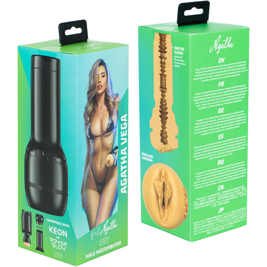 KIIROO - COLECCIÓN MASTURBADORES FEEL AGATHA VEGA STARS