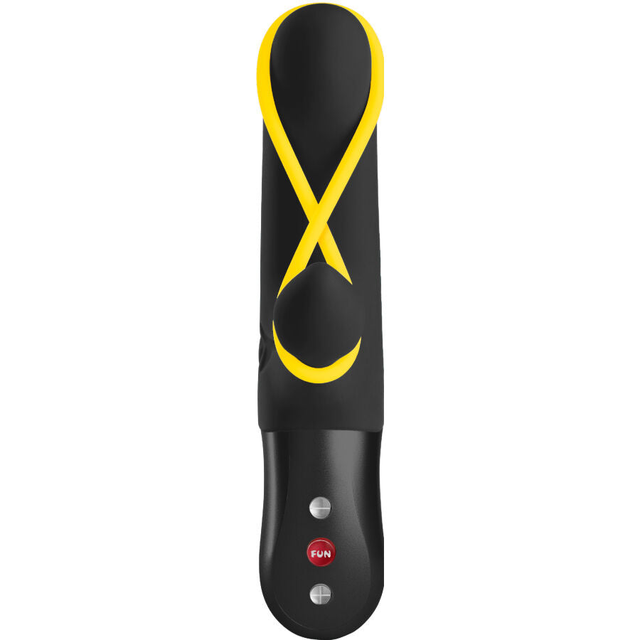 Vibrador Rabbit Fun Factory Amorino Preto para estimulação do Ponto G e Clitóris
