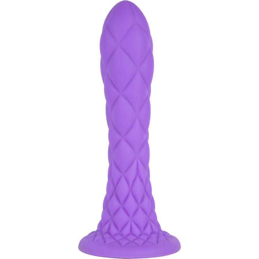 Dildo SILEXD Dreamy Fantasy Silicone Termorreativo Violeta 18,5cm