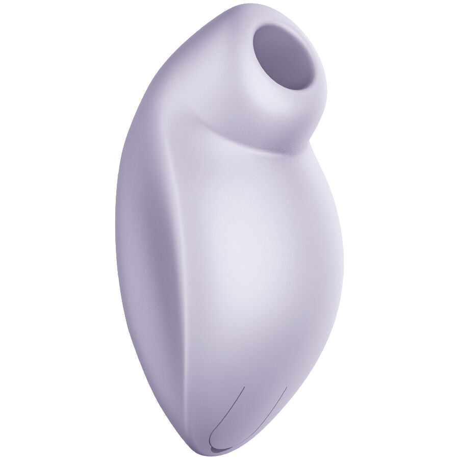 FUN FACTORY Vibrador Gaia Air Pulse Roxo, mostrando seu design ergonômico e material de silicone suave.