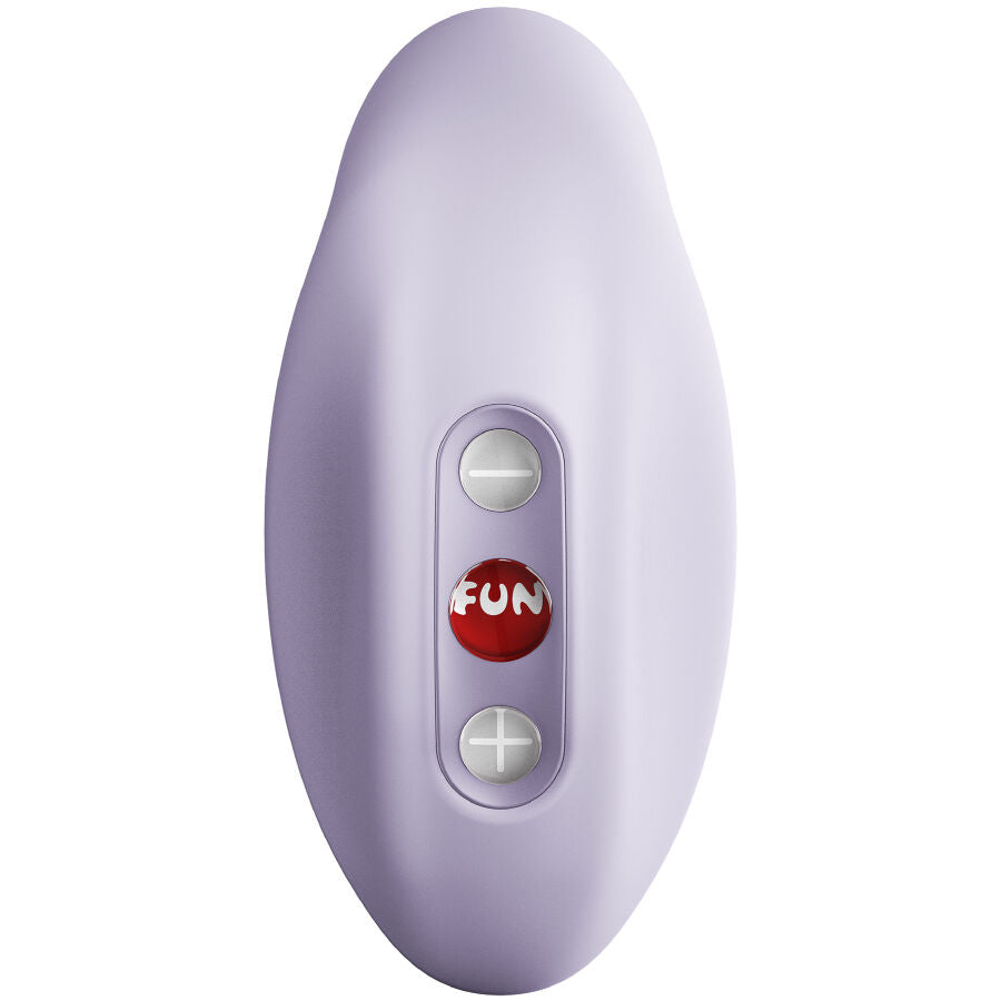 FUN FACTORY Vibrador Gaia Air Pulse Roxo, mostrando seu design ergonômico e material de silicone suave.