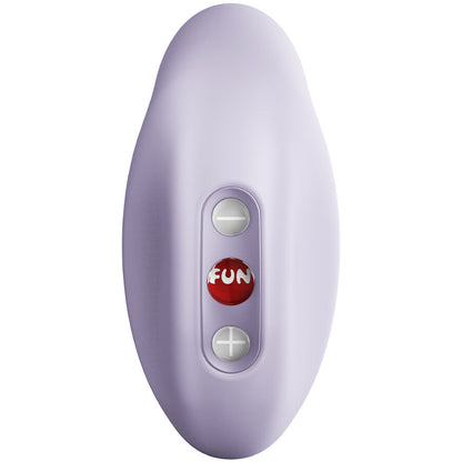 FUN FACTORY Vibrador Gaia Air Pulse Roxo, mostrando seu design ergonômico e material de silicone suave.