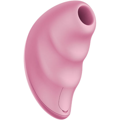 Close-up do vibrador FUN FACTORY Vibrador de Pulsação de Ar Intenso Rose, destacando sua forma ergonómica e silicone suave.