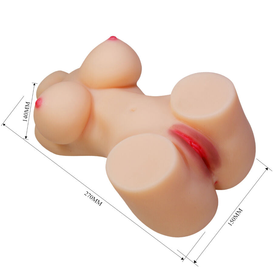 Masturbador Femenino Realista con Vagina y Ano - 1,9 KG