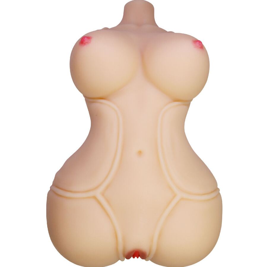 Masturbador Femenino Realista Diana con Aberturas Vaginal y Anal - 5kg