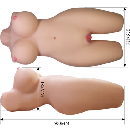 Masturbador Femenino Realista de Torso Mia - Vaginal y Anal, 8.5 kg