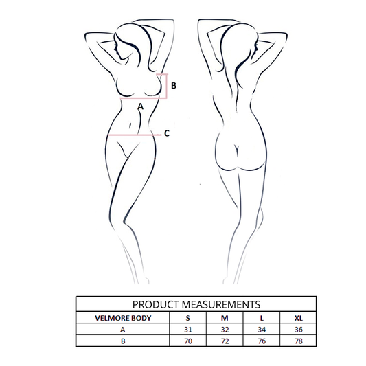 PASIÓN - CUERPO VELMORE VIOLETA S/M