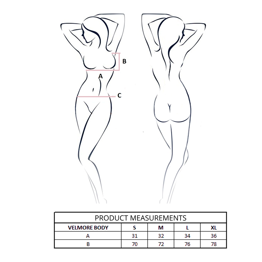 PASIÓN - CUERPO VELMORE VIOLETA S/M