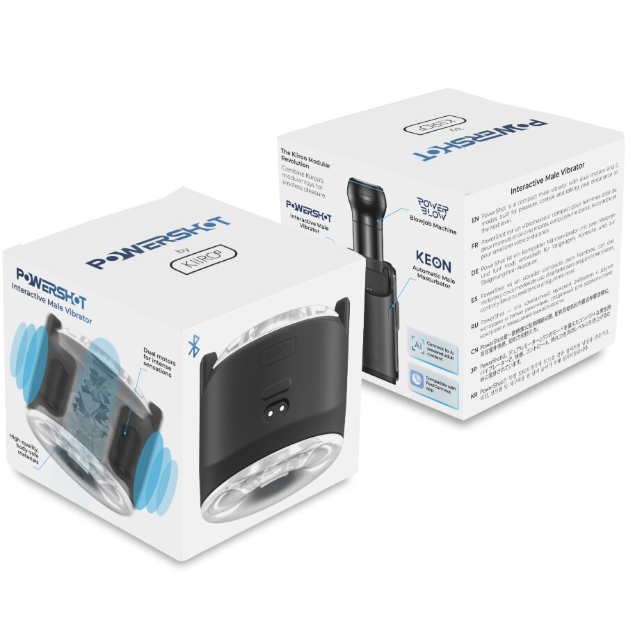 KIIROO - VIBRADOR DE BOLSILLO MASCULINO POWERSHOT