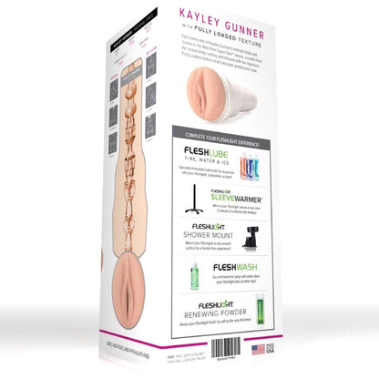FLESHLIGHT - MASTURBADOR VAGINA KAYLEY GUNNER