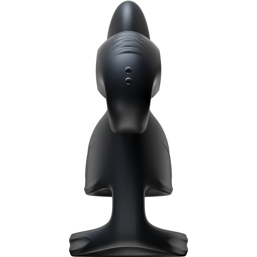 VIBRADOR CARACOL - ANILLO PARA PAREJAS JOVI CONTROL REMOTO NEGRO