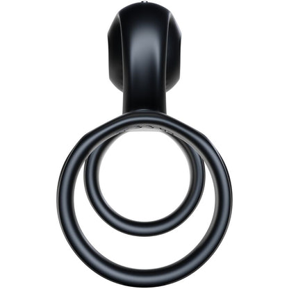 VIBRADOR CARACOL - ANILLO PARA PAREJAS JOVI CONTROL REMOTO NEGRO
