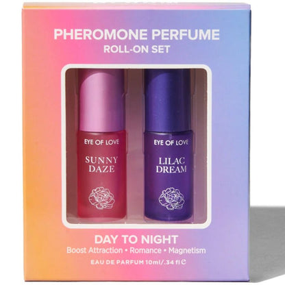 Set de Perfumes Roll-on con Feromonas Bloom Día a Noche 2 x 5 ML