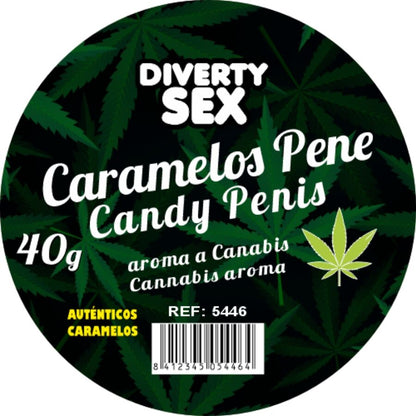 Dulces de Pene con Aroma a Cannabis para Fiestas