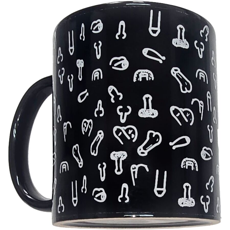Taza Pene Negra 370ml