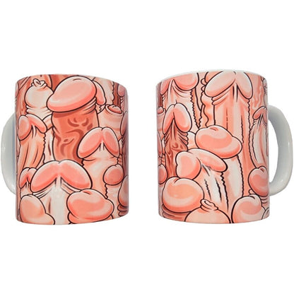 Taza Pene Colorida 370 ml